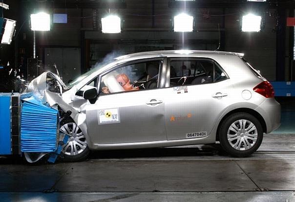 Der Toyota Auris erzielt beim Euro NCAP-Crashtest fünf Sterne. Foto: Auto-Reporter